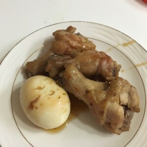 鳥手羽のさっぱり蒸し煮